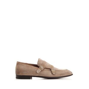 Corvari Men Beige Suede Moccasin
